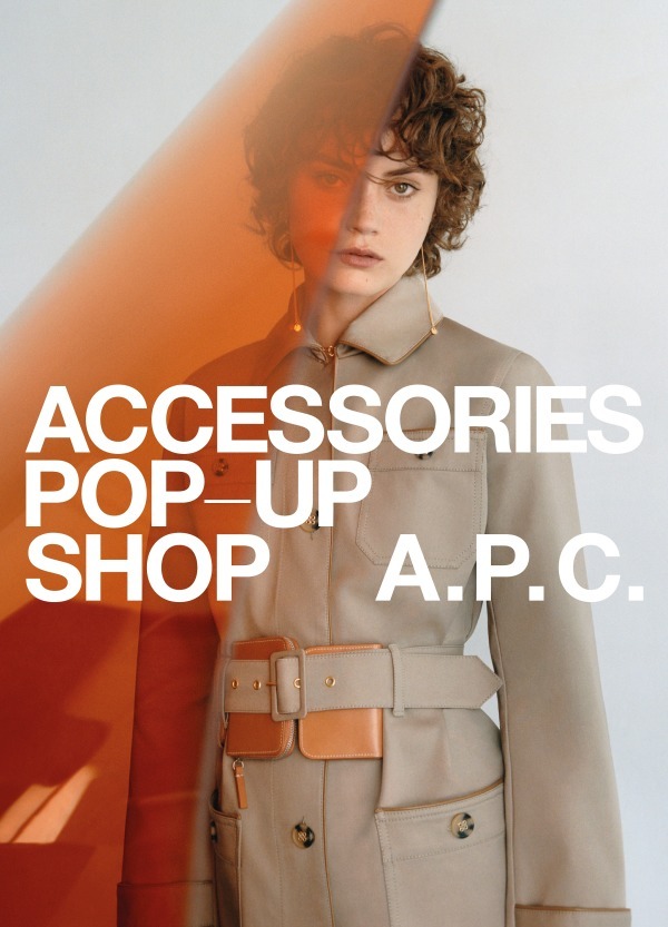 A.P.C.“バケツ型＆半月型”限定バッグ＆ウォレット、新宿髙島屋アクセサリーイベントで発売｜写真8