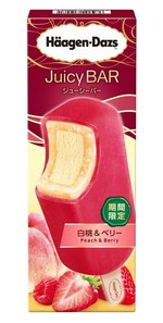 ハーゲンダッツの新作アイスクリームバー、白桃＆ベリーやコーヒー＆クッキークランブルなど3種｜写真2