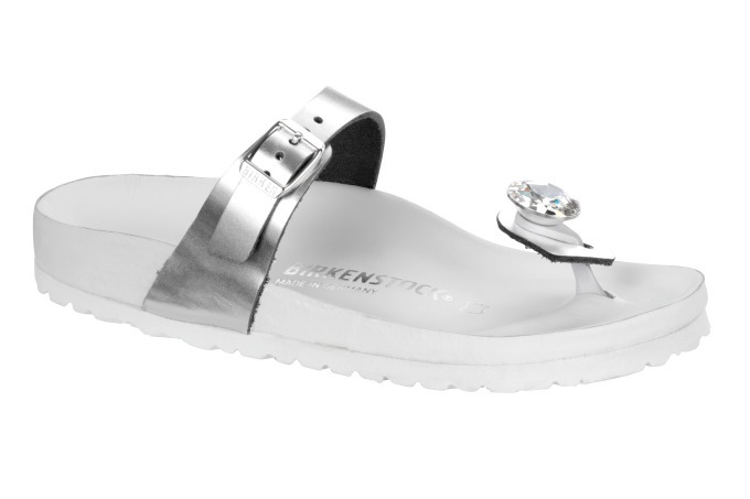 ビルケンシュトック限定サンダル、大粒クリスタルやスタッズを配して - バーニーズ別注モデルも