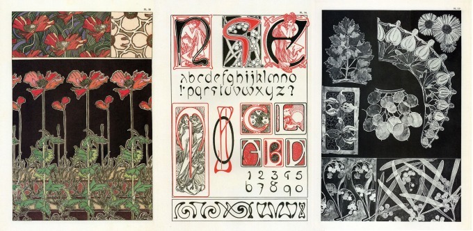 アルフォンス・ミュシャ アルフォンス・ミュシャ著『装飾資料集』 1902年 OGATAコレクション