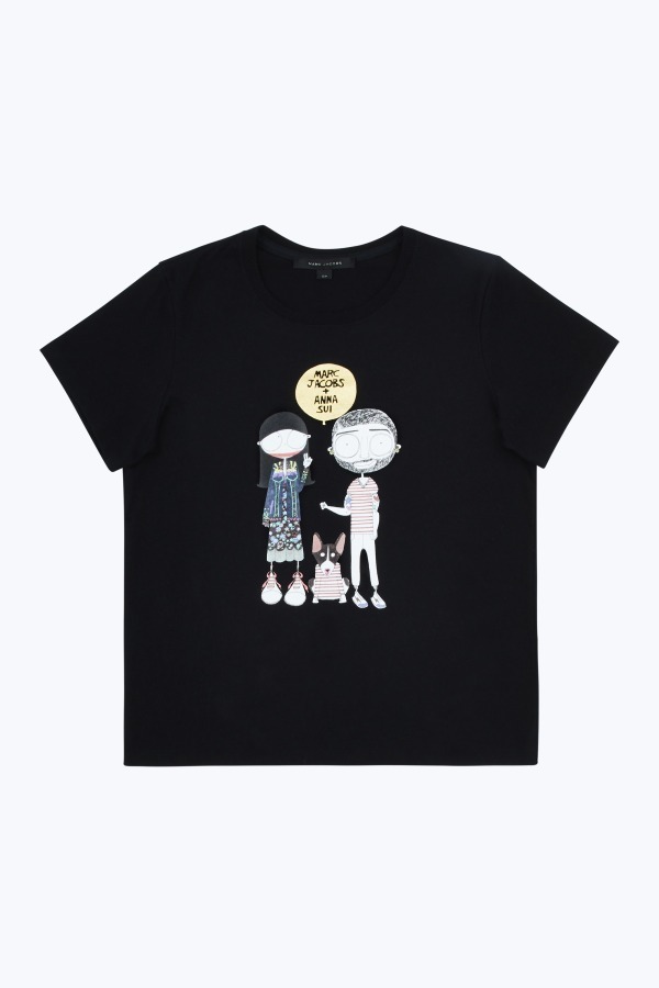 写真12 16 マーク ジェイコブス アナ スイ デザイナー2人のイラストをあしらったバッグやtシャツ ファッションプレス