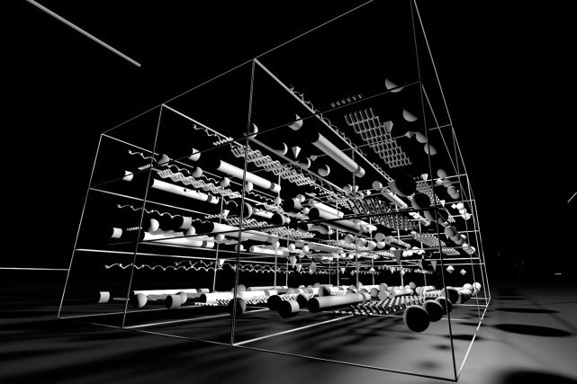 21_21 デザインサイト「AUDIO ARCHITECTURE展」