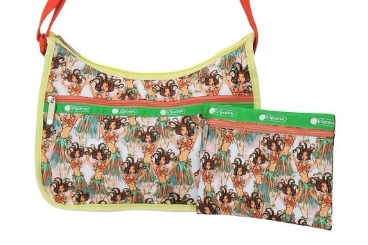 ツモリチサト×レスポートサックのバッグやポーチ、フラガール＆ネコがモチーフのユニークなデザイン