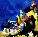 「松本零士の世界展」大丸東京店で、『銀河鉄道999』『宇宙戦艦ヤマト』などの原画展示、グッズ販売も｜写真2