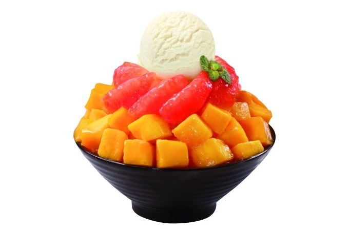 「マンゴーグレープフルーツソルビン」