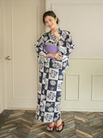 アース ミュージック＆エコロジーやコエなどの新作浴衣、古典的な椿やポップなリボン柄など｜写真16