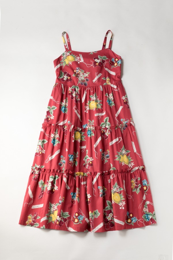 Jane Marple / Strawberry Meets Logoのワンピース M シロ O-25