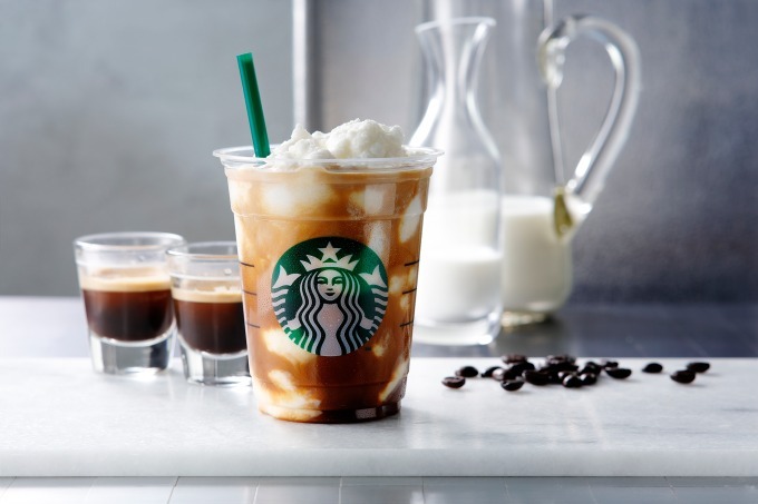 スターバックス(Starbucks) エスプレッソ アフォガート フラペチーノ｜写真1