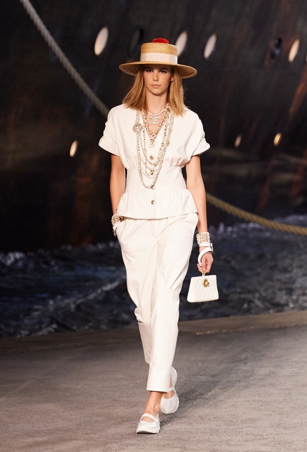 シャネル(CHANEL) 2019年リゾートウィメンズコレクション シルエット - 写真54