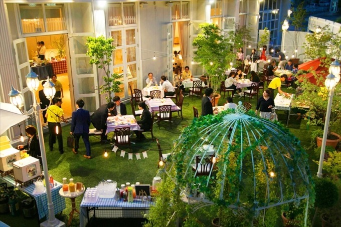婚礼施設を一般開放したビアガーデン、大阪など全国14会場で - 非日常的空間で楽しむ食べ飲み放題｜写真27