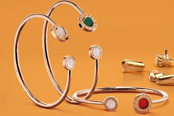 ブルガリのジュエリー「ブルガリ・ブルガリ」新作、トップに異なるカラーストーンを配したリングなど