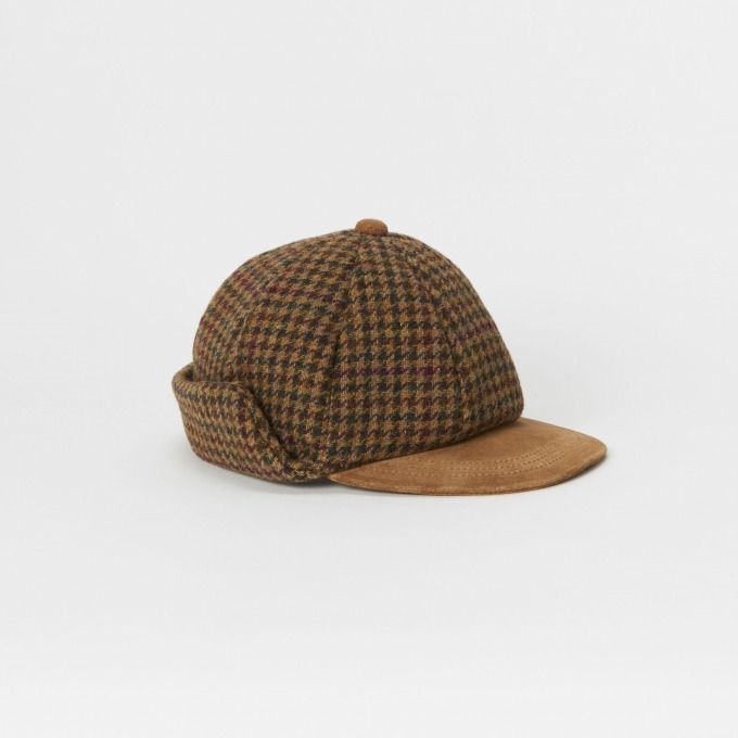 tweed ear cap 19,440円(税込) 展開時期:2018年9月初旬