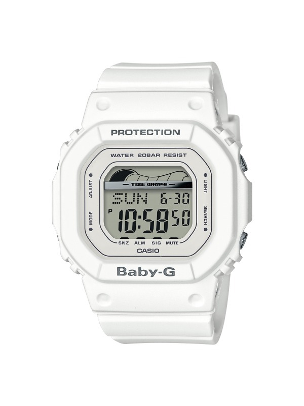 BABY-Gの新作腕時計 - レトロサーフをイメージ、波の情報がわかるタイドグラフ機能付き｜写真5