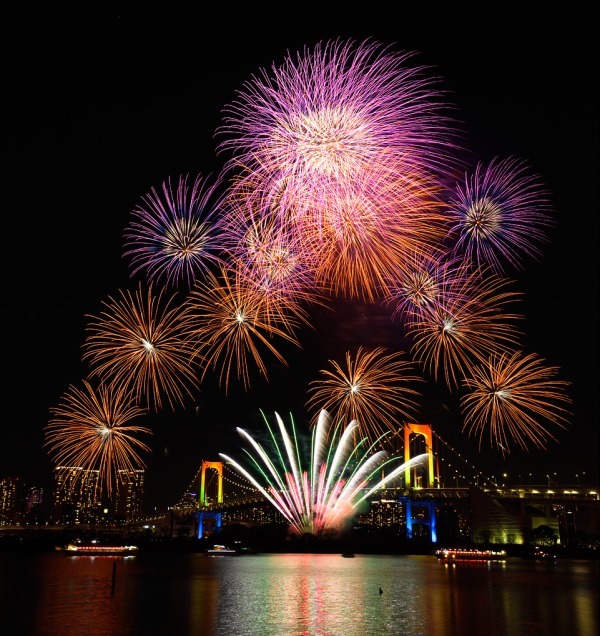 日本を代表する花火師が集結「東京花火大祭」お台場で12,000発打ち上げ、史上初のコラボ花火も｜写真6