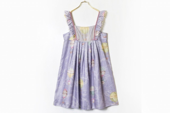 ガーリー｜エミリーテンプルキュート夏の新作 - カラフルな気球をプリント、フリル＆ギャザーのガーリーなドレス