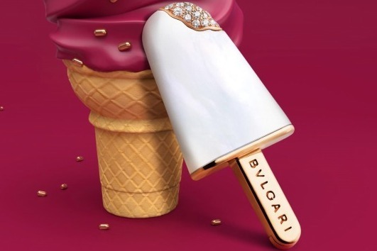 「ブルガリ・ブルガリ」新作ジュエリー"ジェラーティ"、アイスキャンディーモチーフのブローチやリング