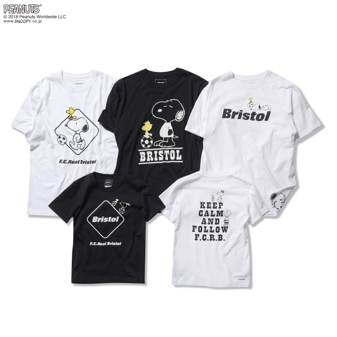 F.C.R.B.から、スヌーピー＆ウッドストックを描いたTシャツや ...