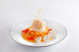 資生堂パーラー、6月限定"マスクメロンの王様"クラウンメロンのパフェ＆夕張メロンのババロア｜写真3