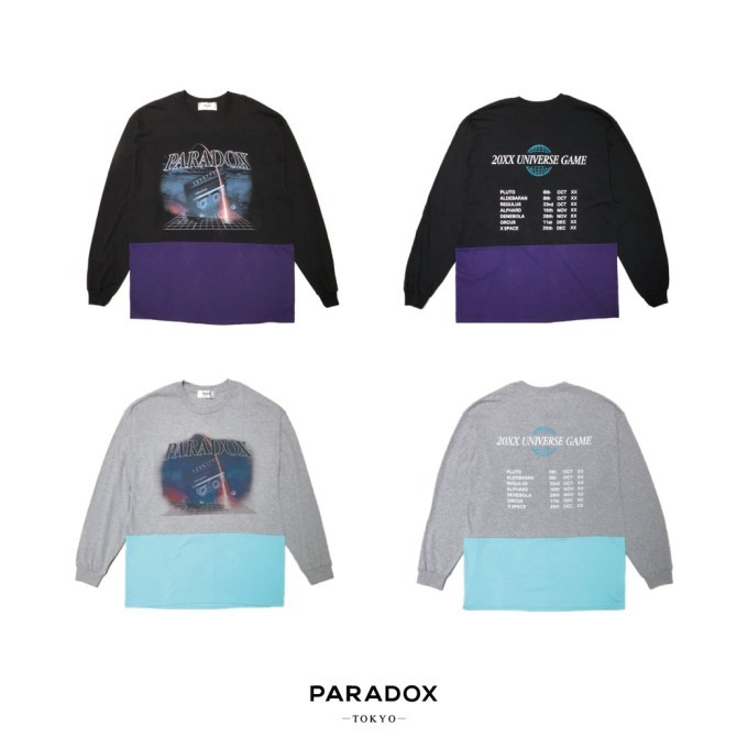 PARADOX - SPACE X L/S TEE (H width="680" height="680">FRACTAL LIMITED) 9,000円＋税