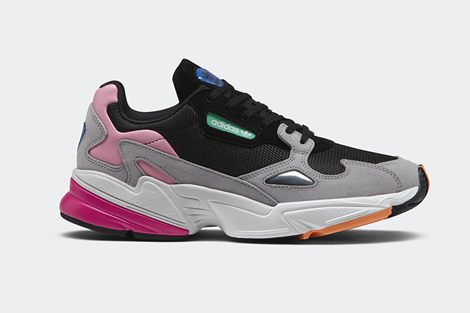 ノリモ☆adidas ファルコン コアブラック ピンク 厚底 スニーカー 楽天市場】アディダス adidas スニーカー レディース & メンズ