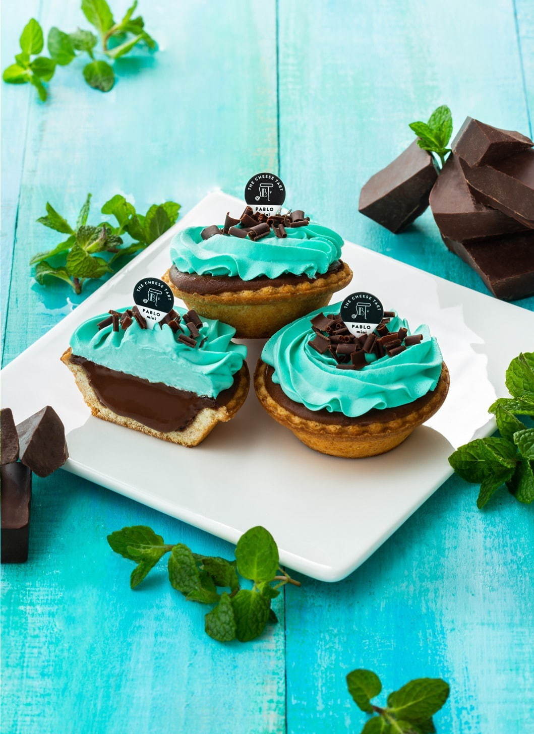 写真1/3｜パブロミニから新作「チョコミント」濃厚チョコチーズ