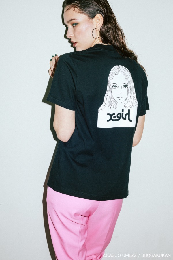 X-girl 楳図かずお　コラボ　Tシャツ　美品