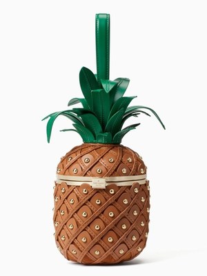 ケイト スペード夏の新作 パイナップルそっくりのバッグ ピンクフラミンゴのハンドバッグ ファッションプレス