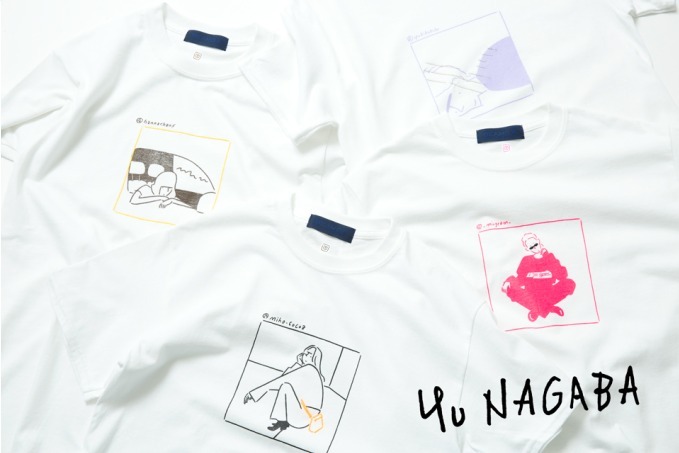 イラストレーター長場雄×ビームスT、SNSで話題の4人を描いたTシャツが登場｜写真10