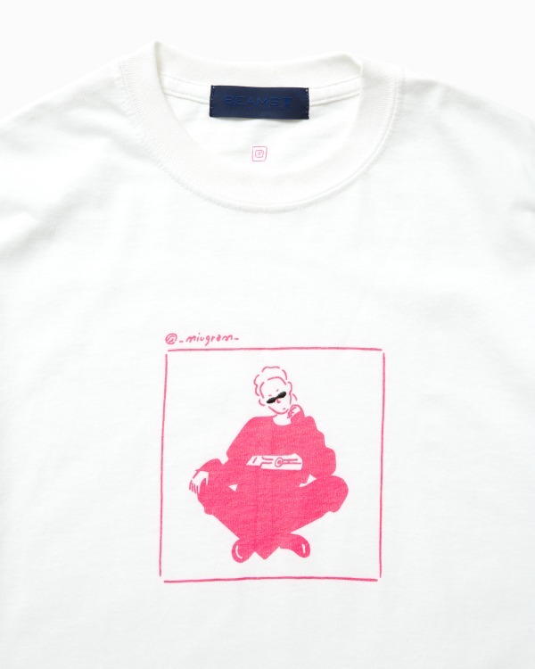 イラストレーター長場雄×ビームスT、SNSで話題の4人を描いたTシャツが登場｜写真1