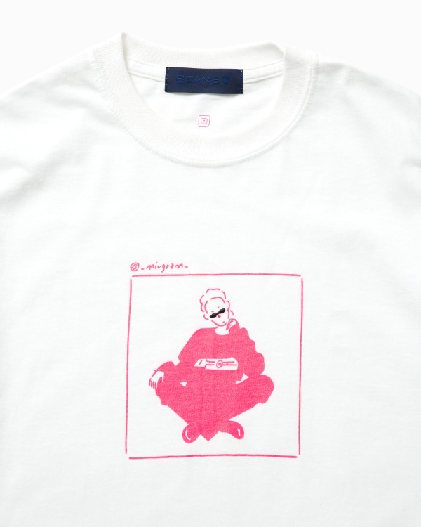 イラストレーター長場雄 ビームスt Snsで話題の4人を描いたtシャツが登場 ファッションプレス