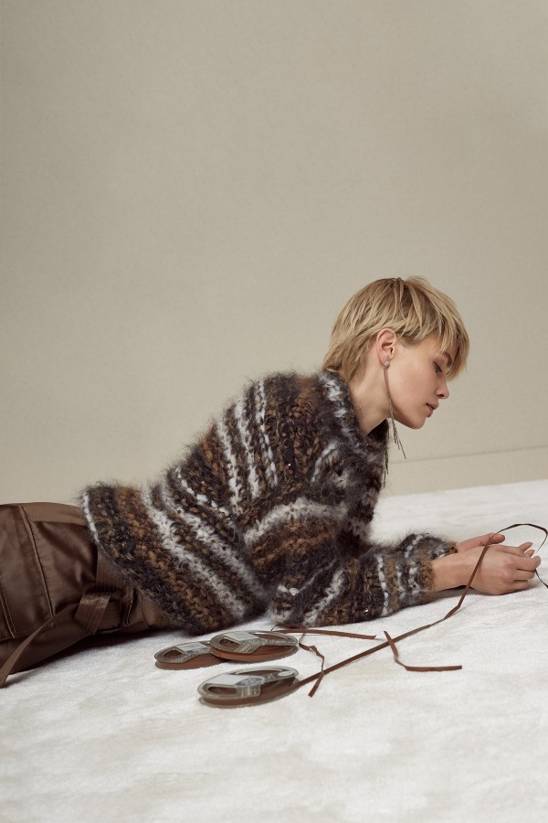 ブルネロ クチネリ(BRUNELLO CUCINELLI) 2018-19年秋冬ウィメンズコレクション ディテール - 写真8