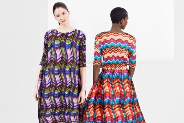 新品同様プリーツプリーズ 18AW コレクションモデル ストラタム