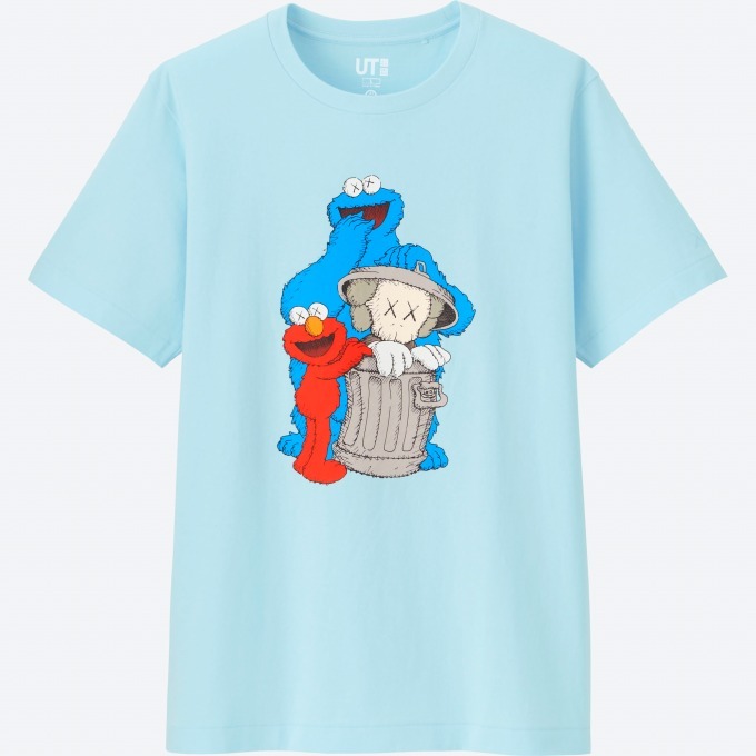 ユニクロ「UT」“セサミストリート”×現代アーティスト・カウズで ユニクロ「UT」“セサミストリート”×現代アーティスト・カウズで