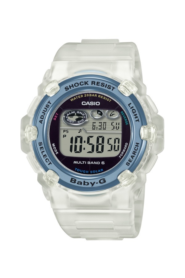 G-SHOCK・BABY-G初代「イルカ・クジラ」ウォッチ復刻、ライトを灯すとイルカ＆クジラが泳ぐ | 写真