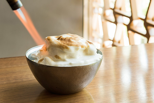 「炙りかき氷」