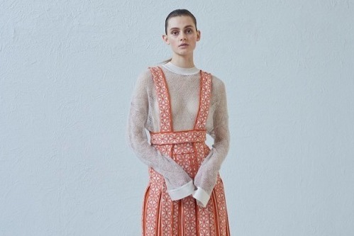 2018-19年秋冬東京コレクション｜TAN(タン) 2018-19年秋冬コレクション、ニットの可能性をレイヤードで広げる