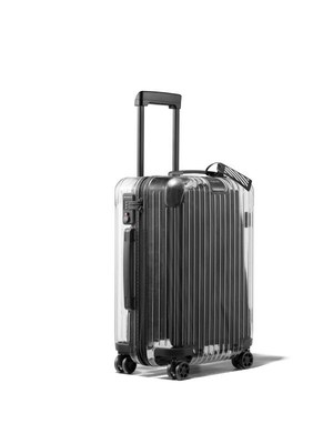 オフ-ホワイト×リモワのスーツケース、スケルトンボディに付け替え可能 