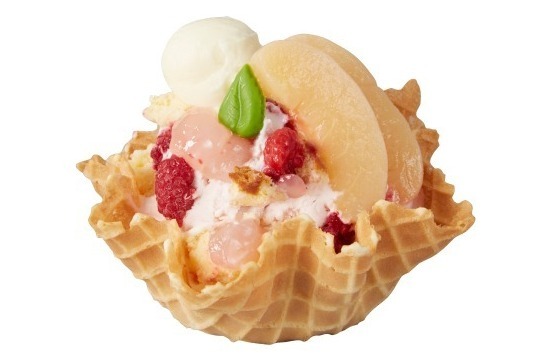 「ピーチ メルバ」＆「ラグジュアリー オレンジ」