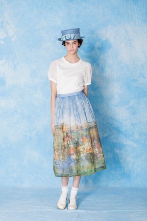 ジェーンマープルより“印象派絵画”プリントの新作ワンピースや