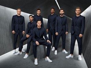 ヒューゴ ボスより、サッカードイツ代表着用モデルのセットアップ