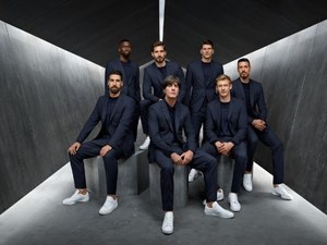 ヒューゴ ボスより、サッカードイツ代表着用モデルのセットアップ
