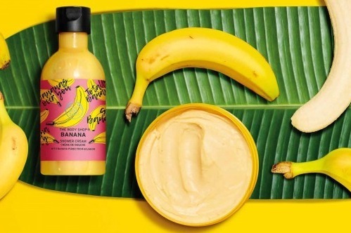 ザボディショップ「バナナ ボディケアシリーズ」