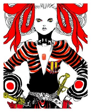 アナスイなどのイラストで人気、小岐須雅之の初画集「PHENOMENON