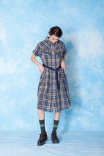 ジェーンマープル Jane Marple ギンガムチェック ベロア ワンピース JaneMarple（ひざ丈ワンピース）のフリマアイテム一覧
