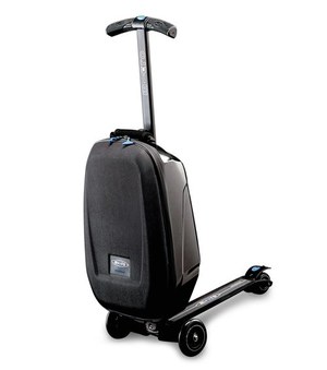 乗って運べるスーツケース「マイクロ・ラゲッジ(Micro Luggage