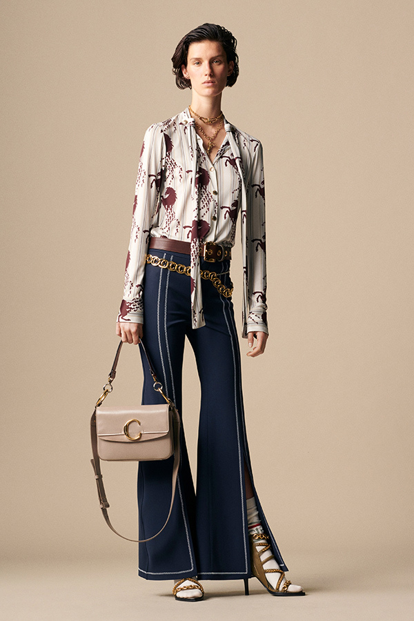 クロエ(Chloé) 2019年リゾートウィメンズコレクション シルエット - 写真5