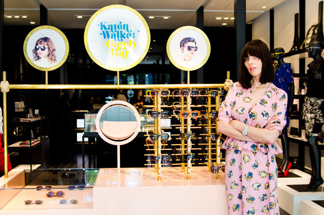 カレン・ウォーカーにインタビュー - 世界初のアイウエアのポップアップショップ“Candy Bar”オープン | 写真