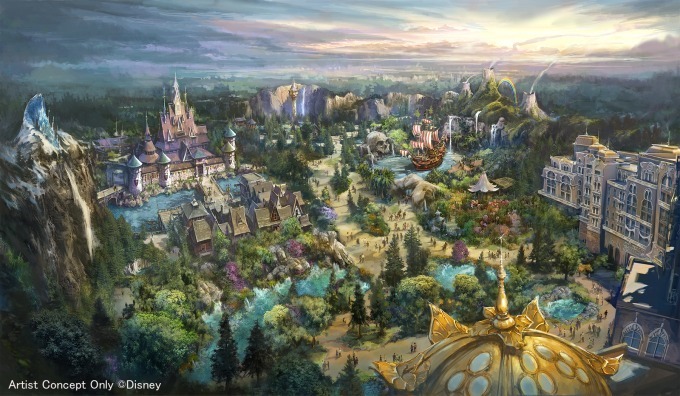 東京ディズニーシーの新エリア「ファンタジースプリングス」