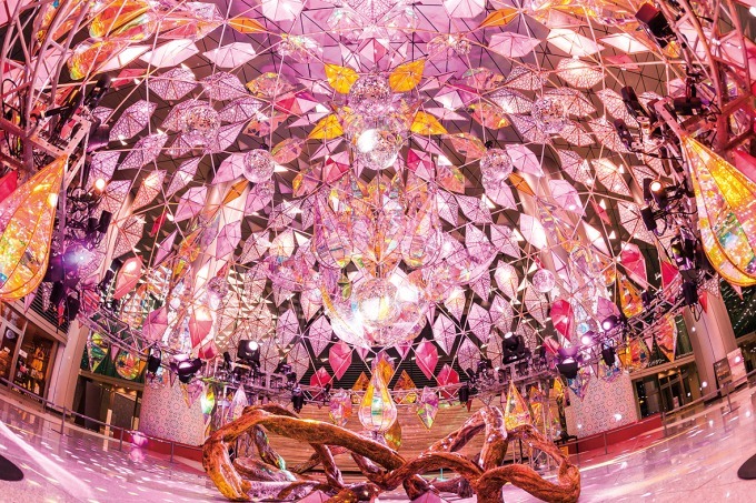 あかりのアート展「和のあかり×百段階段2018」をホテル雅叙園東京で - 文化財を舞台にした光の世界｜写真3