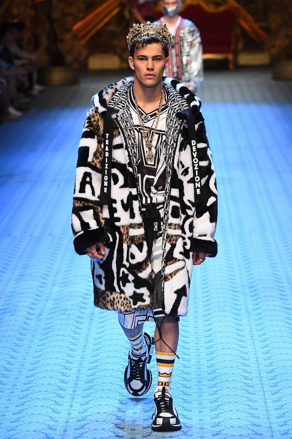 ドルチェ＆ガッバーナ 2019年春夏｜male ファーコート